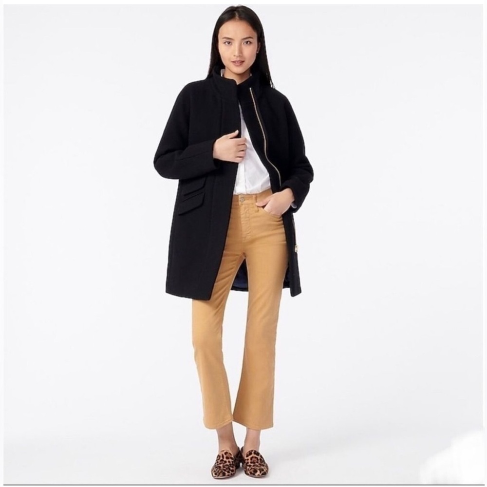 J. Crew Stadium Cloth Cocoon Coat - Size 6